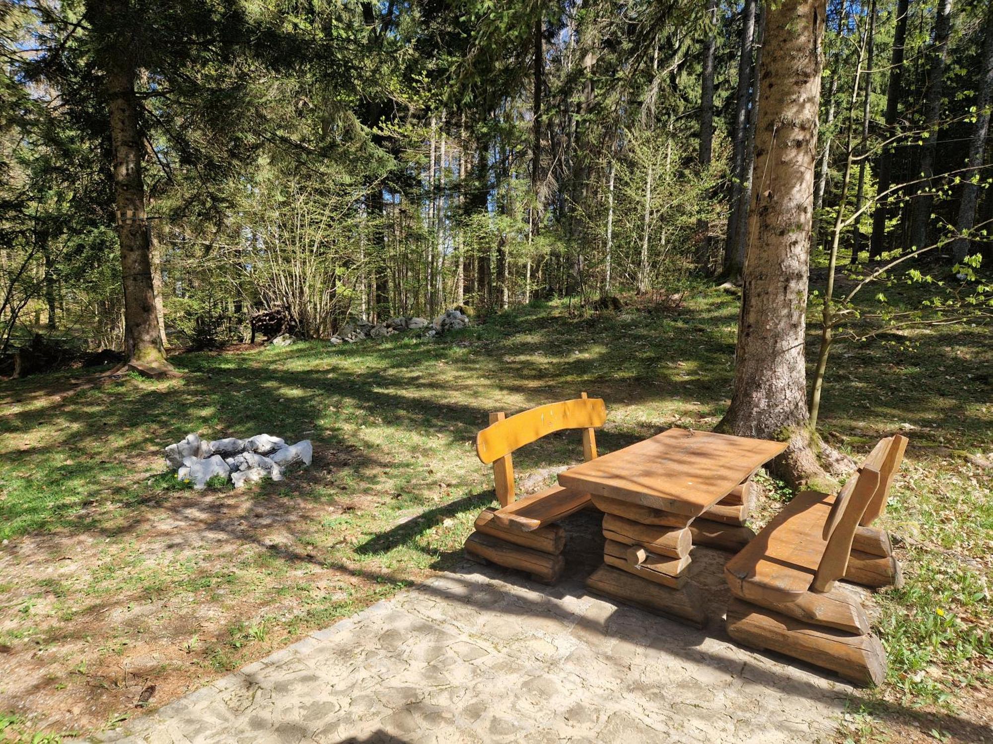 Koca V Gozdu, Forest House Near Блед Экстерьер фото