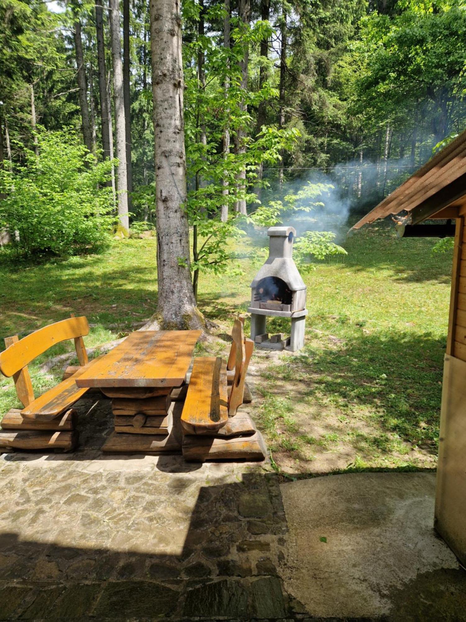 Koca V Gozdu, Forest House Near Блед Экстерьер фото